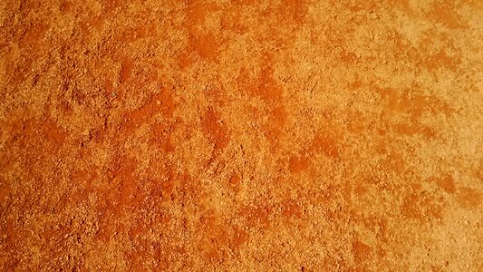 Brown surface orange earth photo
