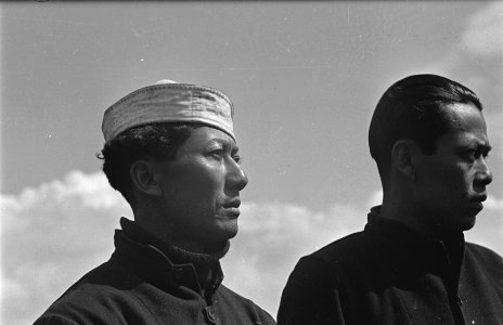 Bijschrift They have no mercy for the Japs. Indonesian merchant seamen Indone, Bestanddeelnr 935-2856