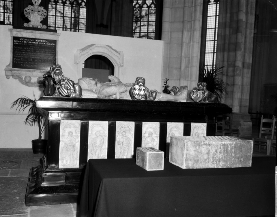 Bijzetting stoffelijke resten Hertog Karel van Gelder in Eusebiuskerk te Arnhem, Bestanddeelnr 915-7706