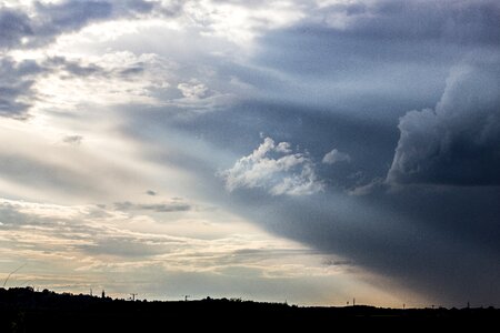 Sky sunset landscape photo