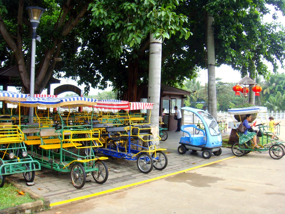 Bike rentals at Evergreen Park - 01