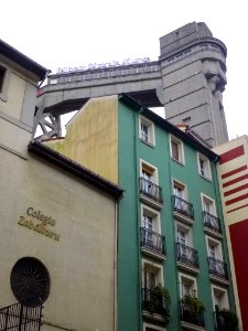 Bilbao - Calle Esperanza y Ascensor de Begoña