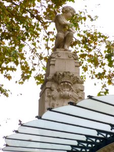Bilbao - El Arenal, detalle del kiosco