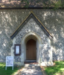 Blessed Mary Church, Church Street, Upham (NHLE Code 1350596) (May 2021) (Entrance Porch)