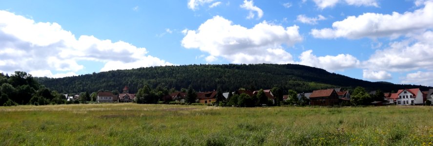 Blick auf Siegelbach, Arnstadt