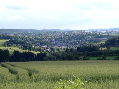 Blick auf Großbreitenbach