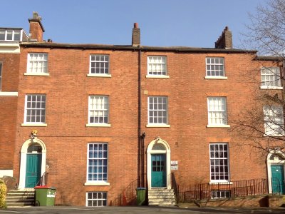 Blenheim Terrace Numbers 13 And 14 With Gate Piers And Boundary Walls