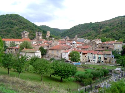 Blesle (Haute-Loire) vue d'ensemble