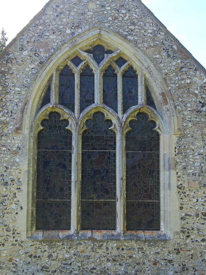 Blessed Mary Church, Church Street, Upham (NHLE Code 1350596) (May 2021) (Window)