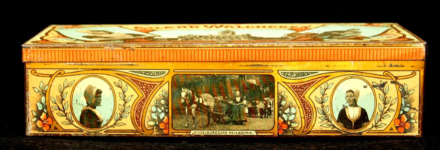 Blikverpakking voor 50 sigaren ca 1910, pic3