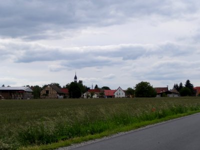 Blick auf Bucha