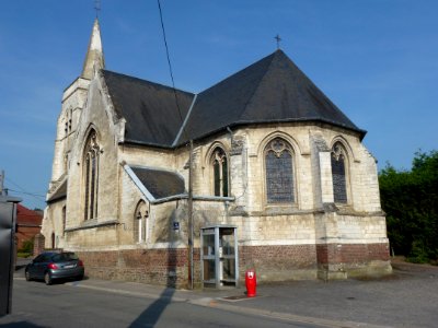 Blessy (Pas-de-Calais, Fr) église Saint Omer, chevet photo