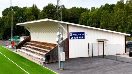 Bleachers at Brastad arena