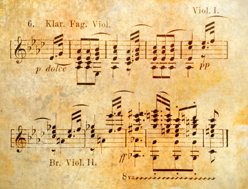 Symphony beethoven texture