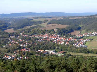 Blick auf Plaue, Thüringen 1