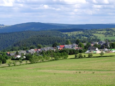 Blick auf Willmersdorf, Herschdorf 2