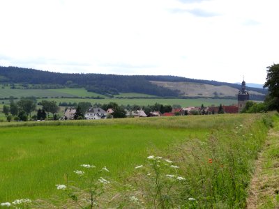 Blick auf Großliebringen