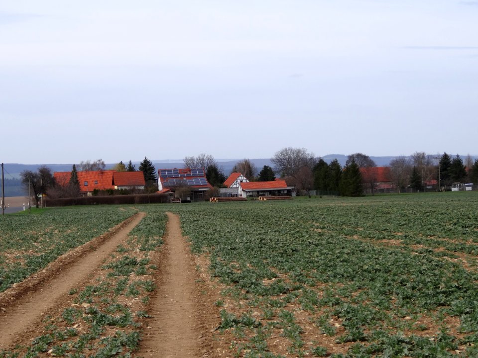 Blick auf Kottendorf von Westen