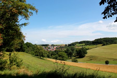 Blick auf Ober-Beerbach 02
