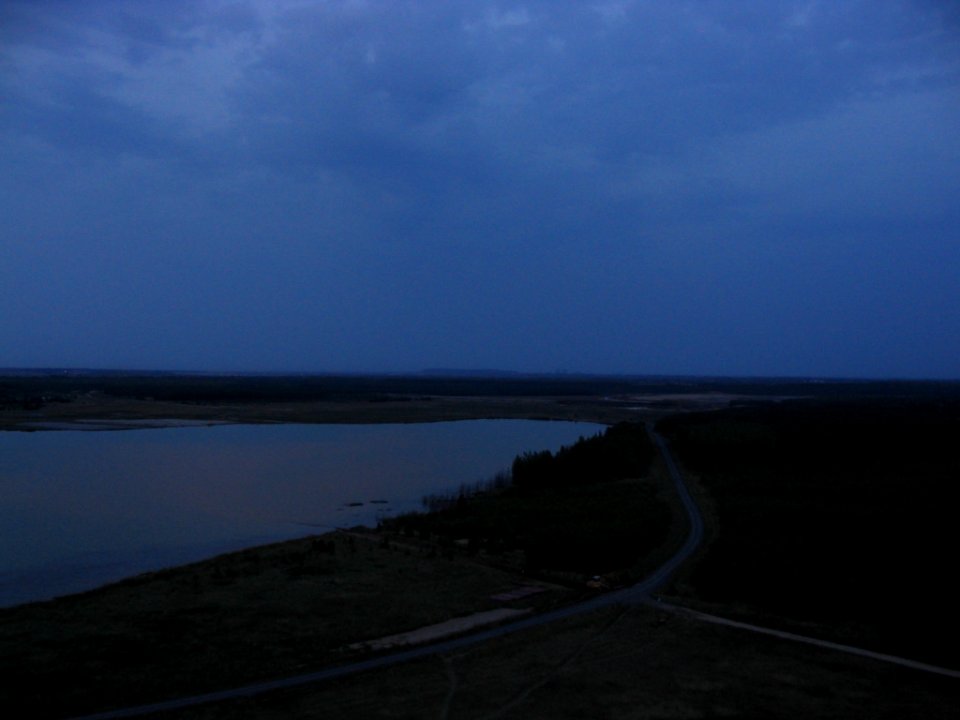 Blick vom Aussichtsturm Bistumshöhe Ende Juli 2003n