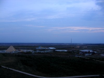 Blick vom Aussichtsturm Bistumshöhe Ende Juli 2003e