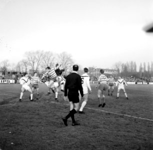 Blauw-Wit tegen Heracles 1-0 spelmoment, Bestanddeelnr 921-9924