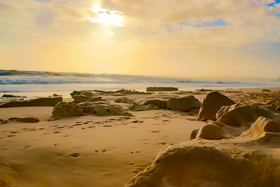 Sunset stone algarve