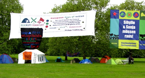 Blockupy 2013 Camp 2