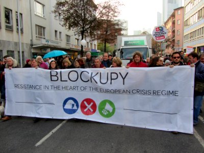 Blockupy 2014 Transparent November photo