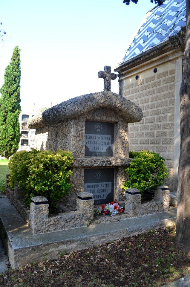 Blanes, Cementiri Municipal, Tomba 1