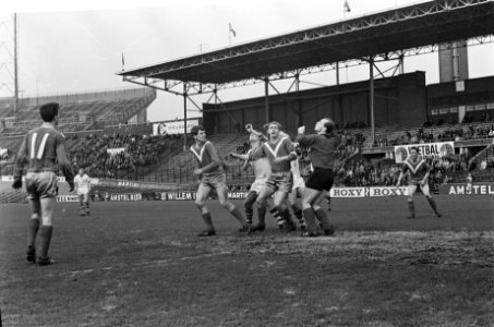 Blauw-Wit tegen Eindhoven, spelmomenten, Bestanddeelnr 919-0677