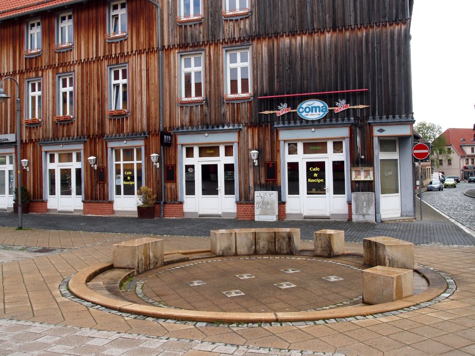 Blankenburg Springbrunnen Tummelplatz