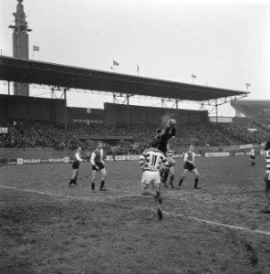 Blauw-Wit tegen Feyenoord 1-7, spelmoment, Bestanddeelnr 916-2673
