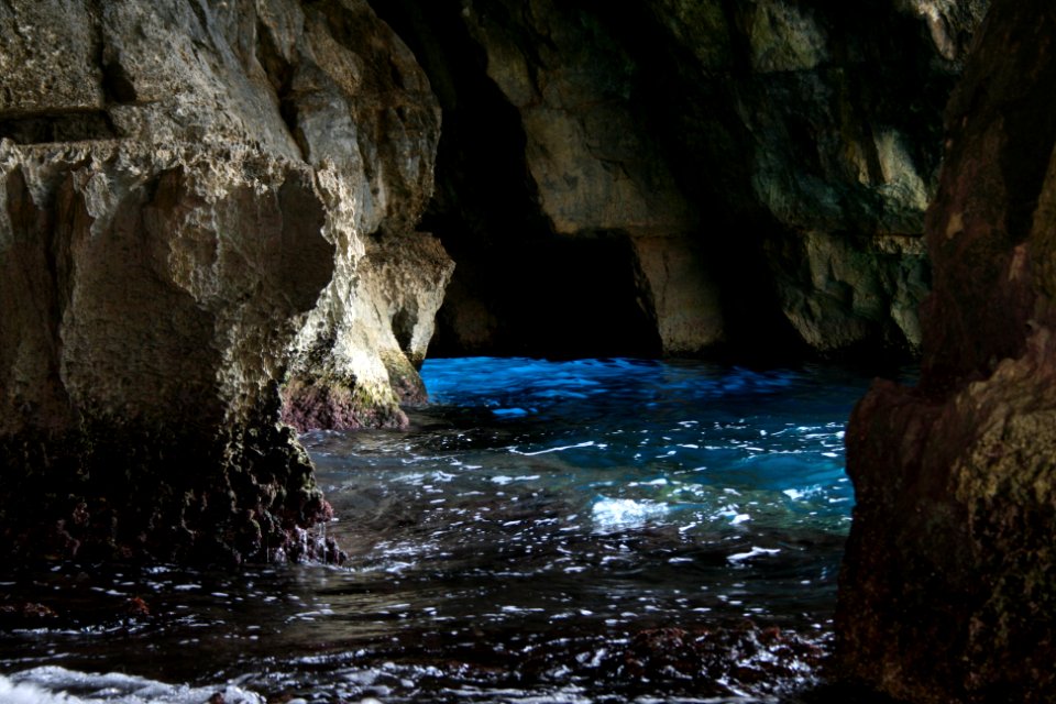 Blaue Grotte Wasser