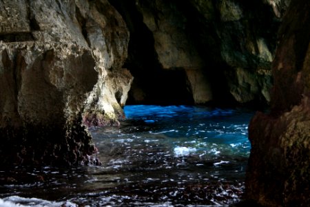 Blaue Grotte Wasser