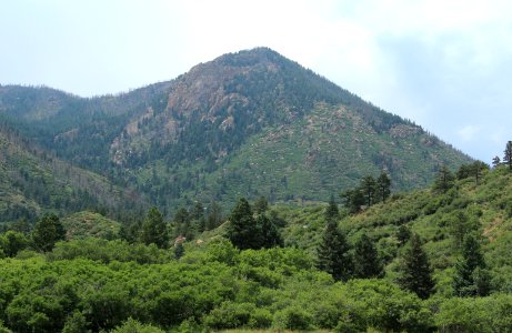 Blodgett Peak seen from the Blodgett Peak Open Space