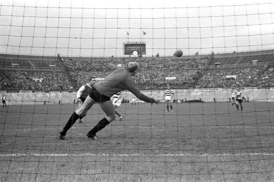 Blauw-Wit tegen Feyenoord 1-0, spelmoment, Bestanddeelnr 914-2892