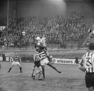 Blauw Wit tegen Sparta 0-5. Spelmoment, Bestanddeelnr 914-9384