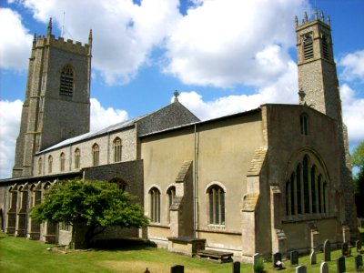 Blakeney, St Nicholas from south-east