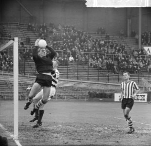 Blauw Wit tegen Sparta 0-5. Spelmoment, Bestanddeelnr 914-9387