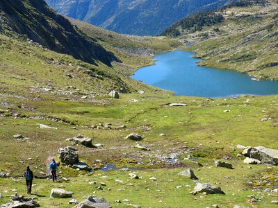 Trekking mountaineering hiking