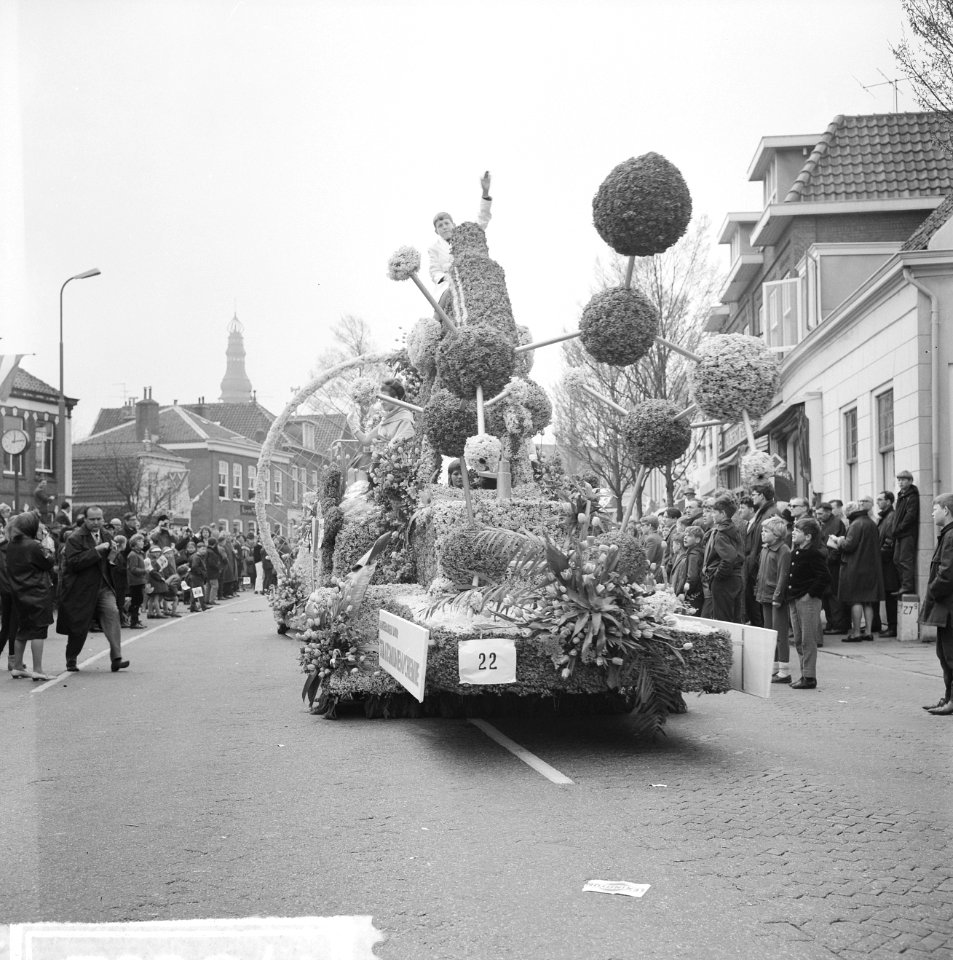 Bloemencorso 1965, de praalwagens, Bestanddeelnr 917-6882