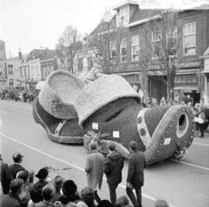 Bloemencorso 1965, de praalwagens, Bestanddeelnr 917-6878