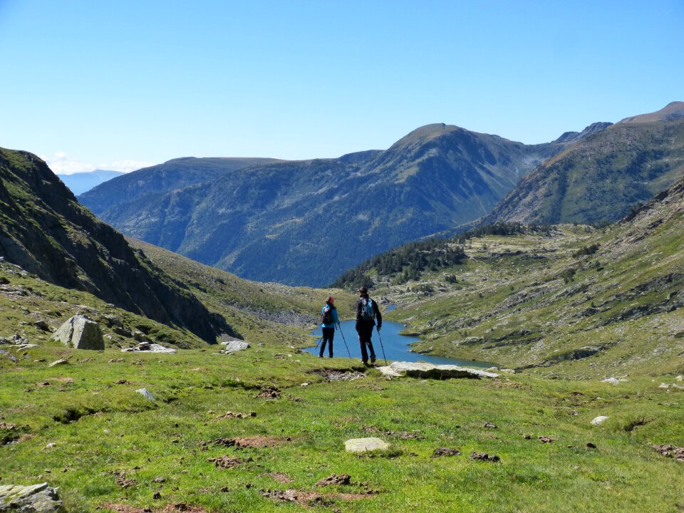 Trekking mountaineering hiking