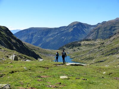 Trekking mountaineering hiking
