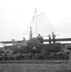 Bloemencorso in het Olympisch Stadion te Amsterdam, Bestanddeelnr 911-5619