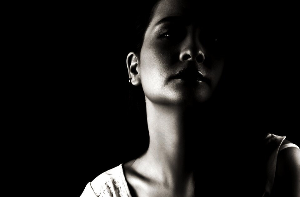 Attractive sensuality model