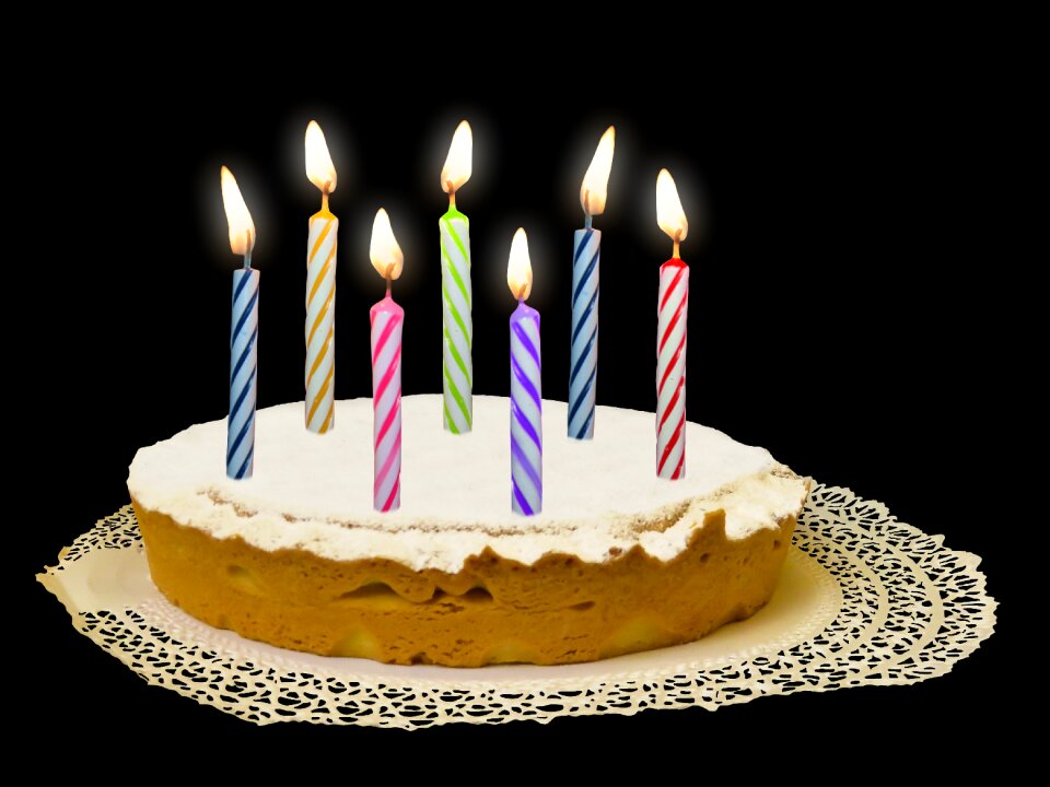 Birthday birthday cake birthday candles