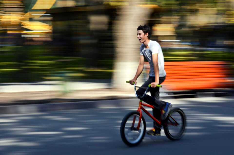 Bike extreme motion
