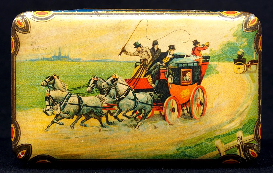 Blik met afbeeldingen van Vossenjacht, foto 1